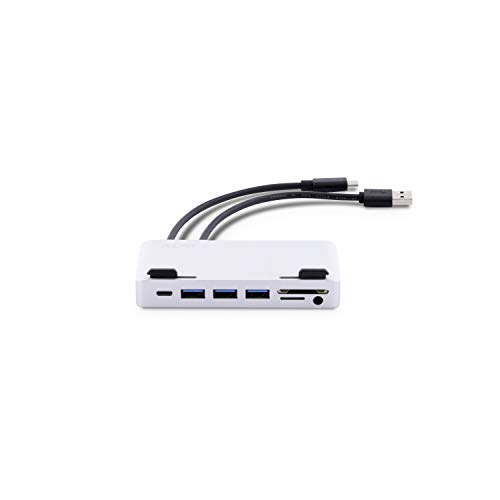 LMP USB-C Attach Hub 7 Port for iMac, Silver von LMP