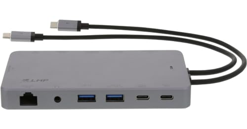 LMP USB-C Display Dock 2 4k 12-Port spac 20416 von LMP