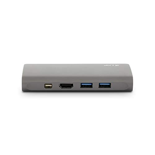 LMP USB-C Travel Dock 4K 9 Port, Space Gray, 18641, spacegrau von LMP