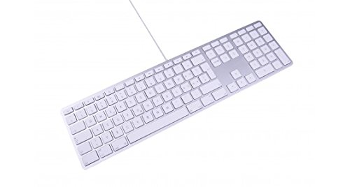 LMP USB numerische Tastatur KB-1243 Silber - Layout ungarisch von LMP