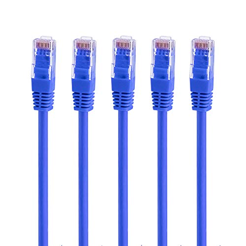 LMS Data Ethernet-LAN-Kabel, Cat 6, RJ45, UTP, kompatibel mit CAT.5, CAT.5e und CAT.7, für Modem, PC, Router, Laptop, Patchpanels, schnelle Leistung, 2 m von LMS DATA