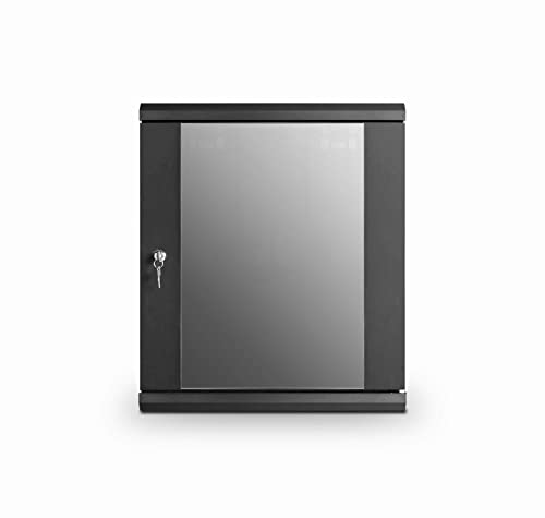 LMS Data Server Rack Datenschrank – 6U 450 mm tief Wandmontiertes 19-Zoll-Schwarzes Lagerregal für Computerausrüstung zu Hause, im Büro, Serverraum mit abnehmbaren Paneelen, vorne abschließbar LMS Data Server Rack Datenschrank – 6U 450 mm tief Wandmontiertes 19-Zoll-Schwarzes Lagerregal für Computerausrüstung zu Hause, im Büro, Serverraum mit abnehmbaren Paneelen, vorne abschließbar von LMS DATA