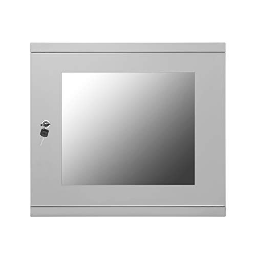 LMS Data Server Rack Datenschrank – 9U 450 mm tief Wandmontiertes 19-Zoll-Grau Lagerregal für Computerausrüstung zu Hause, im Büro, Serverraum mit abnehmbaren Paneelen, vorne abschließbar LMS Data Server Rack Datenschrank – 9U 450 mm tief Wandmontiertes 19-Zoll-Grau Lagerregal für Computerausrüstung zu Hause, im Büro, Serverraum mit abnehmbaren Paneelen, vorne abschließbar von LMS DATA