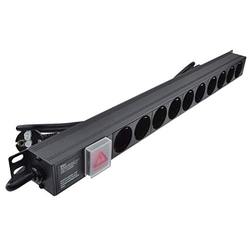 1U 10Way Vertical 16A Schuko > Schuko Plug PDU von LMS Data