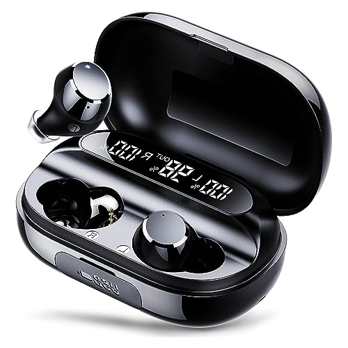 LNBEI S20 Wireless Earbuds-Ipx7 Wasserdichte Bluetooth-Kopfhörer, Hi-Fi-Stereo-Sport-Kopfhörer, LCD-Digitalanzeige, kabellose Sport-Ohrhörer, geeignet für Training, Pendeln LNBEI S20 Wireless Earbuds-Ipx7 Wasserdichte Bluetooth-Kopfhörer, Hi-Fi-Stereo-Sport-Kopfhörer, LCD-Digitalanzeige, kabellose Sport-Ohrhörer, geeignet für Training, Pendeln von LNBEI