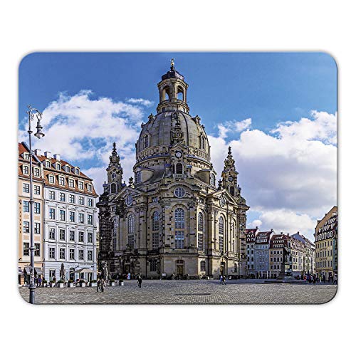 Addies Mousepad 'Dresden' schönes Mauspad Motiv mit Kautschuk Untermaterial, 24x19cm MP04 Addies Mousepad 'Dresden' schönes Mauspad Motiv mit Kautschuk Untermaterial, 24x19cm MP04 von LNEE