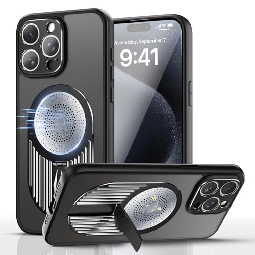 LNGCLTEZ Stoßfeste Schutzhülle für iPhone 16/16 Plus/16 Pro/16 Pro Max, Objektivschutz, leicht, magnetisch, mit Saugnapf, Wärmeableitung, schlanke Hülle, 16 Pro, Schwarz LNGCLTEZ Stoßfeste Schutzhülle für iPhone 16/16 Plus/16 Pro/16 Pro Max, Objektivschutz, leicht, magnetisch, mit Saugnapf, Wärmeableitung, schlanke Hülle, 16 Pro, Schwarz von LNGCLTEZ
