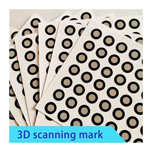 3D-Scan-Marker 1000 Punkte 3D-Scan-Markpunktpunkte Handheld 3D-Scanner Reflektieren Den Zielpunkt Innerhalb Von 6 Außerhalb Von 10 Mm(Regular Reflective) von LNHHG