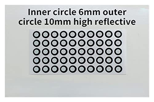 3D-Scan-Marker 3D -Scanner -Markierungspunkte Identifizierungspunkte identifizieren Etikettenpunkt -Positionierungsziele diffuse Reflexionsmarker(3) von LNHHG