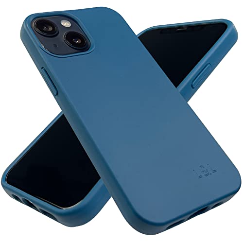 LOAM & LORE Biologisch abbaubare Handyhülle für iPhone 13 Mini, plastikfrei, umweltfreundlich, kompostierbare Schutzhülle für iPhone 13 Mini, hochwertige Zero-Waste Handyhülle, Tiefblau LOAM & LORE Biologisch abbaubare Handyhülle für iPhone 13 Mini, plastikfrei, umweltfreundlich, kompostierbare Schutzhülle für iPhone 13 Mini, hochwertige Zero-Waste Handyhülle, Tiefblau von LOAM & LORE