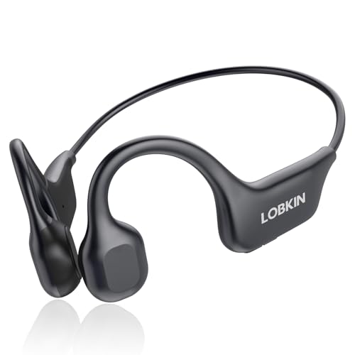 LOBKIN Knochenschall Kopfhörer, Open Ear Kopfhörer Kabellos Bluetooth Knochenschall, Bone Conduction Headphones für Fitness, Fahren, Laufen LOBKIN Knochenschall Kopfhörer, Open Ear Kopfhörer Kabellos Bluetooth Knochenschall, Bone Conduction Headphones für Fitness, Fahren, Laufen von LOBKIN