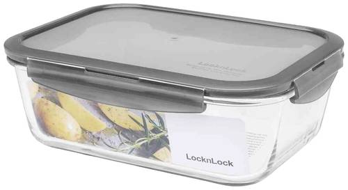 LOCK & LOCK LLG455G Box Boroseal 2,0l eckig 25,1 x 18,9 x 8,8 cm, transparent von LOCK & LOCK