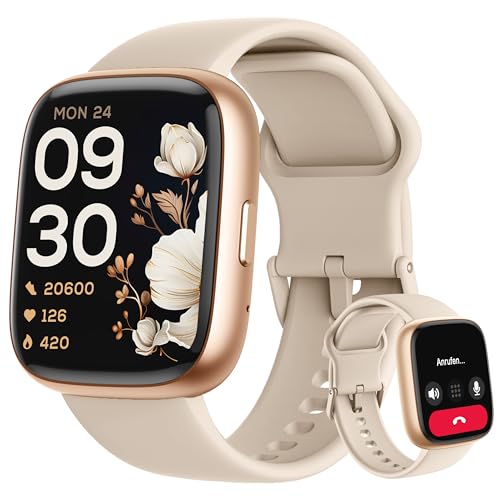 LODIMEKE Smartwatch Damen Herren, 1,83" Fitnessuhr mit Telefonfunktion, Alexa Built-in, IP68 Wasserdicht, 100+ Sportmodi, Herzfrequenz Stress SpO2 Schlaf, Fitness Tracker für Android & iOS LODIMEKE Smartwatch Damen Herren, 1,83" Fitnessuhr mit Telefonfunktion, Alexa Built-in, IP68 Wasserdicht, 100+ Sportmodi, Herzfrequenz Stress SpO2 Schlaf, Fitness Tracker für Android & iOS von LODIMEKE