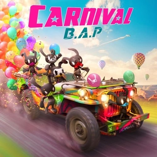 B.A.P - [CARNIVAL] 5. Mini Album CD + 40p Photo Book + 1P-Foto-Karte K-POP BAP Sealed von LOEN ENT