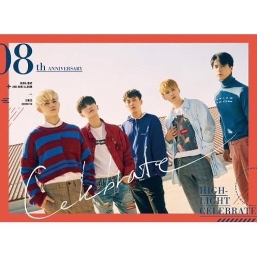 Highlight - [Celebrate] 2nd Mini Album B Ver CD+Booklet+Photocard+Message Card K-POP SEALED von LOEN ENTERTAINMENT
