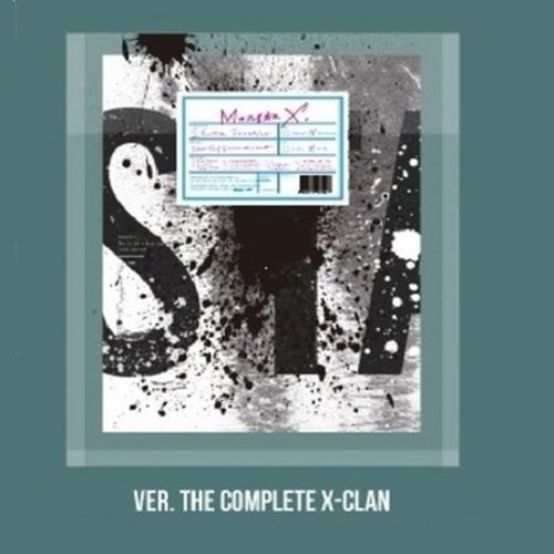 Monsta X - [Shine Forever] 1st Repackage Album B Version - The Complete X-Clan CD+148p Booklet+1p Photocard+1p Sticker+1p Pre-Order Poster(On-Pack) K-POP Sealed von LOEN ENTERTAINMENT