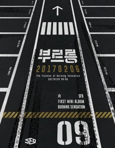 SF9 - [BURNING SENSATION] 1st Mini Album CD+PhotoBook+2p PhotoCard K-POP SEALED von LOEN ENTERTAINMENT