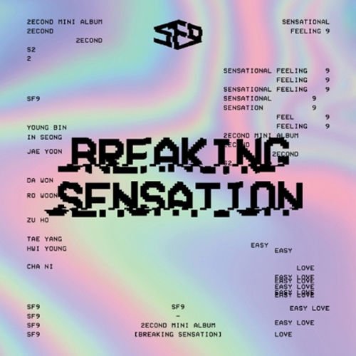 SF9 - [Breaking Sensation] 2nd Mini Album CD+Photo Book +1p Photo Card Kpop Sealed von LOEN ENTERTAINMENT