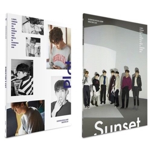 Seventeen - [Director's Cut] Special Album 2 Version SET CD+76p PhotoBook+4p Postcard+2p Photocard+1p Lenticular Card von LOEN ENTERTAINMENT