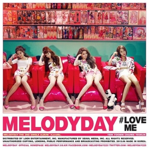 MELODYDAY - [#LOVEME] 2nd Single Album CD + Photo Booklet K-POP Sealed LOVE ME von LOEN Entertainment