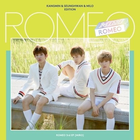 ROMEO - [MIRO] 3rd Mini Album KANGMIN&SEUNGHWAN&MILO Edition CD+64p Photo Book+1p Post Card K-POP Sealed von LOEN Entertainment