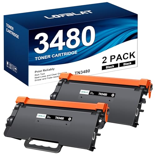 LOFBLAT TN3480 TN3430 Tonerkassette Schwarz Kompatibel für Brother TN-3480 für Brother HL-L5100DN MFC-L5750DW MFC-L5700DW DCP-L5500DN HL-L5200DW HL-L6400DW MFC L5750DW HL L5100DN HL-L5000D TN-3430 von LOFBLAT