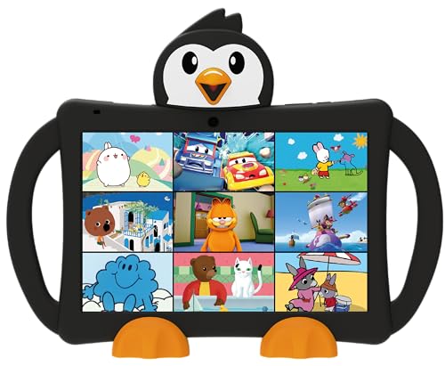 Logicom - Tablet Touchscreen für Kinder – Logikds 11 – für 3 bis 8 Jahre – Ludo-pädagogische Apps enthalten – 2 GB RAM – 5000 mAh – 16 GB – Display 10,1 Zoll – Android 13 von LOGICOM