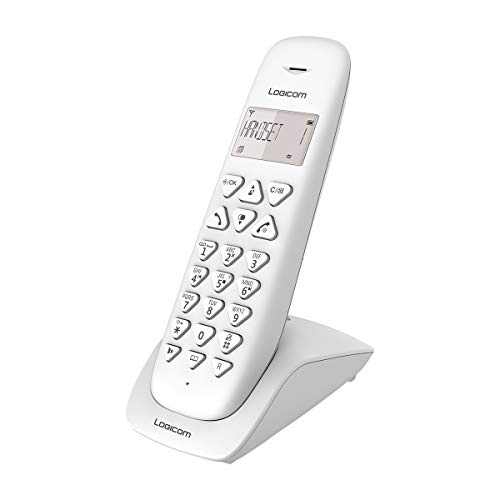 Telefon Fixed Wireless - Schnurlostelefon mit Anrufbeantworter - Solo - Analoge Telefone und DECT - Logicom Vega 155T Wireless-Festnetz mit Weiß Answering von LOGICOM