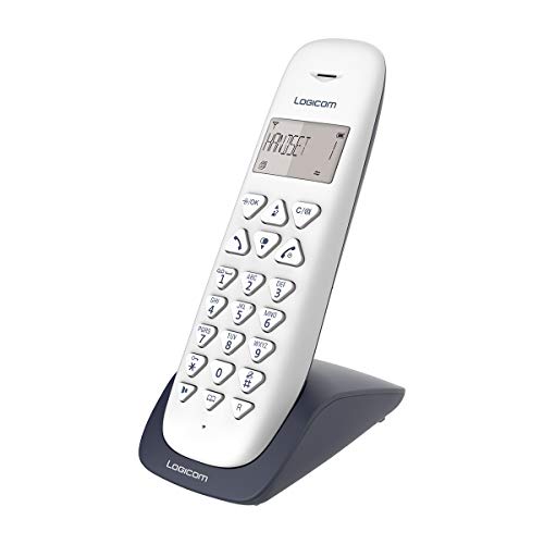 Telefon Fixed Wireless - Schnurlostelefon mit Anrufbeantworter - Solo - analoge und DECT-Telefone - Vega Logicom 155T Wireless-Festnetz mit Slate Answering von LOGICOM