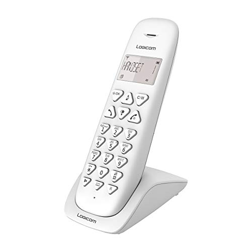 Wireless Phone Fest - Festnetz WLAN ohne Voicemail - Solo - Analoge Telefone und DECT - Logicom Vega 150 Festnetz Wireless-Weiß von LOGICOM