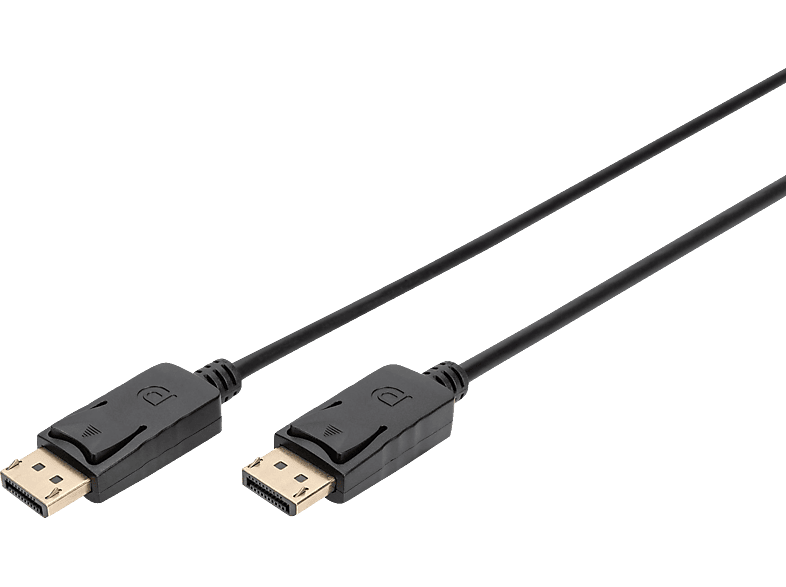 LOGILINK AK-340100-020-S DisplayPort Anschlusskabel, Schwarz von LOGILINK