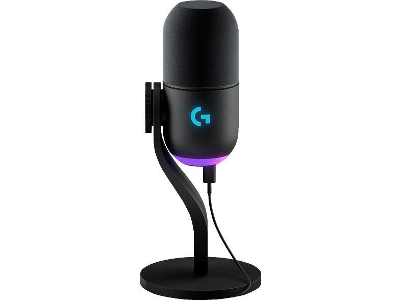 LOGITECH G Yeti GX dynamisches RGB Gaming-Mikrofon, Schwarz von LOGITECH