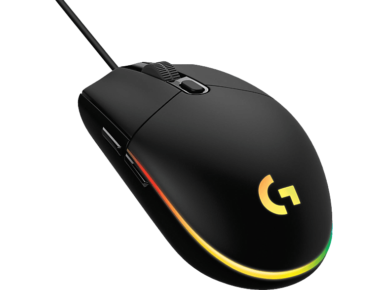 LOGITECH G203 LIGHTSYNC Gaming Maus, Schwarz von LOGITECH