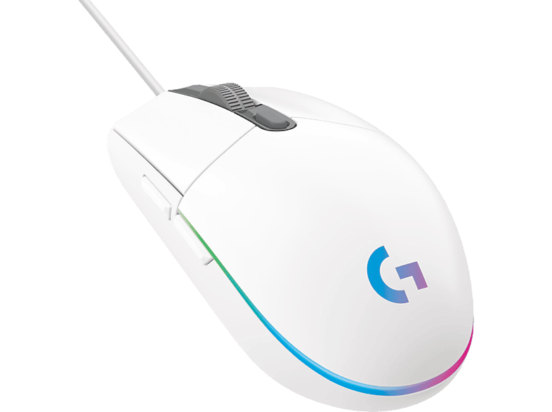 LOGITECH G203 LIGHTSYNC Gaming Maus, Weiß LOGITECH G203 LIGHTSYNC Gaming Maus, Weiß von LOGITECH