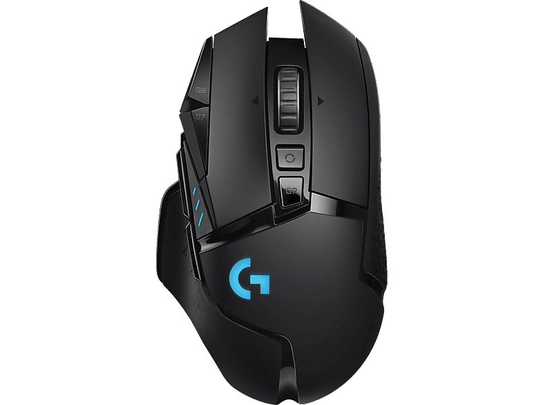 LOGITECH G502 Lightspeed Gaming Maus, Schwarz von LOGITECH