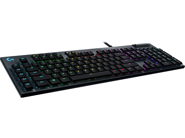 LOGITECH G815 LIGHTSPEED RGB Mechanical, Gaming Tastatur, Mechanisch, Logitech GL Tactile, kabelgebunden, Schwarz von LOGITECH