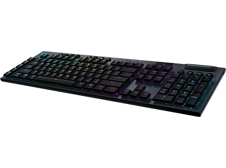 LOGITECH G915 Lightspeed Tactile Switch, Tastatur, Mechanisch, Logitech GL Tactile, kabellos, Schwarz von LOGITECH