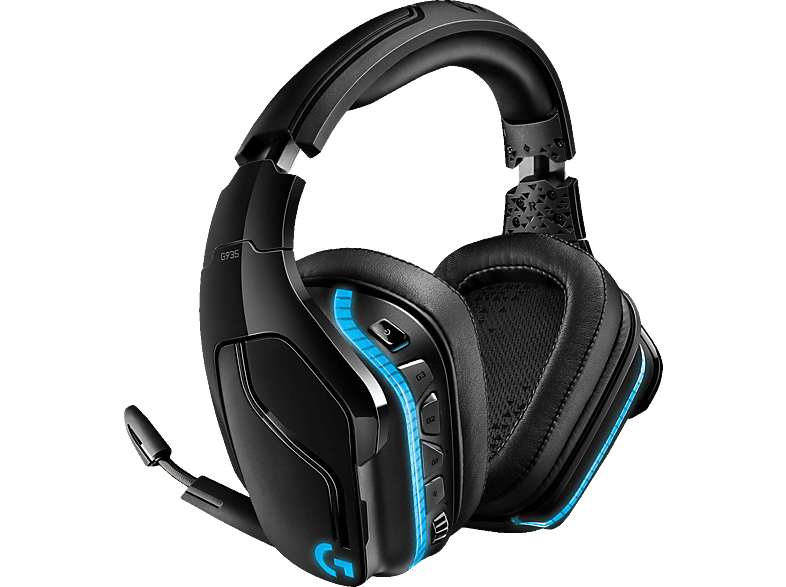 LOGITECH G935, Over-ear Gaming Headset Schwarz von LOGITECH