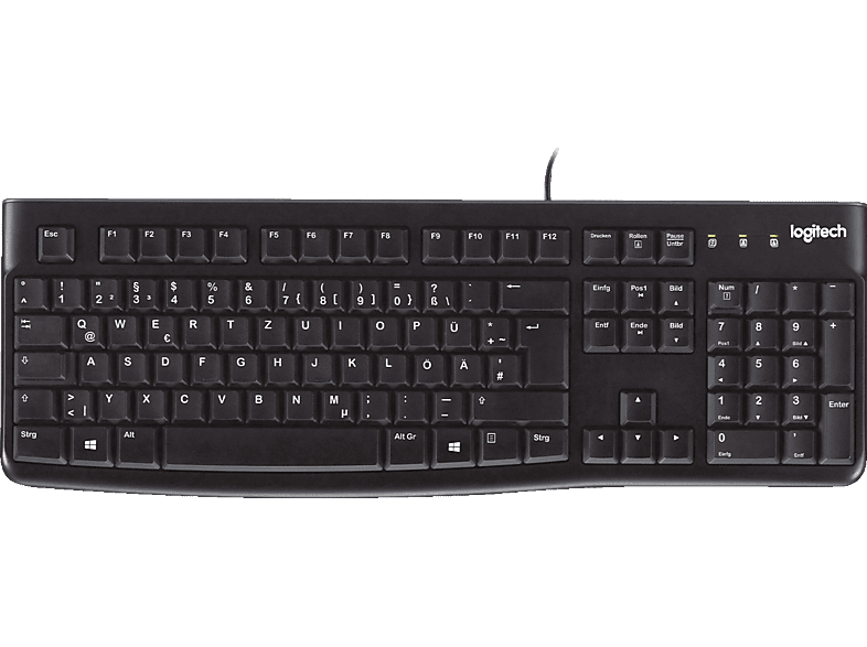 LOGITECH K120 Business, Tastatur, Sonstiges, kabelgebunden, Schwarz von LOGITECH