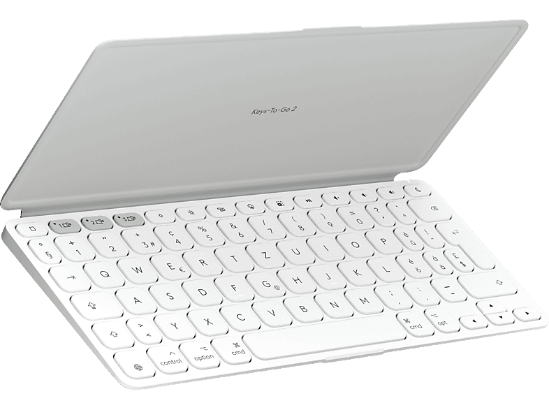 LOGITECH Keys-To-Go 2, schlanke und kompakte mobile kabellose Tablet Tastatur Pale Grey LOGITECH Keys-To-Go 2, schlanke und kompakte mobile kabellose Tablet Tastatur Pale Grey von LOGITECH