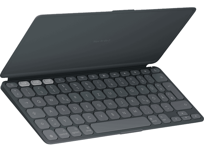 LOGITECH Keys-To-Go 2 für iPad, iPhone, Mac und Apple TV kabellose Tastatur Graphite LOGITECH Keys-To-Go 2 für iPad, iPhone, Mac und Apple TV kabellose Tastatur Graphite von LOGITECH