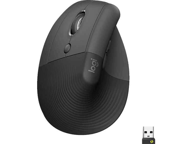 LOGITECH Lift für Linkshänder Vertikale Ergonomische Maus, Graphite LOGITECH Lift für Linkshänder Vertikale Ergonomische Maus, Graphite von LOGITECH