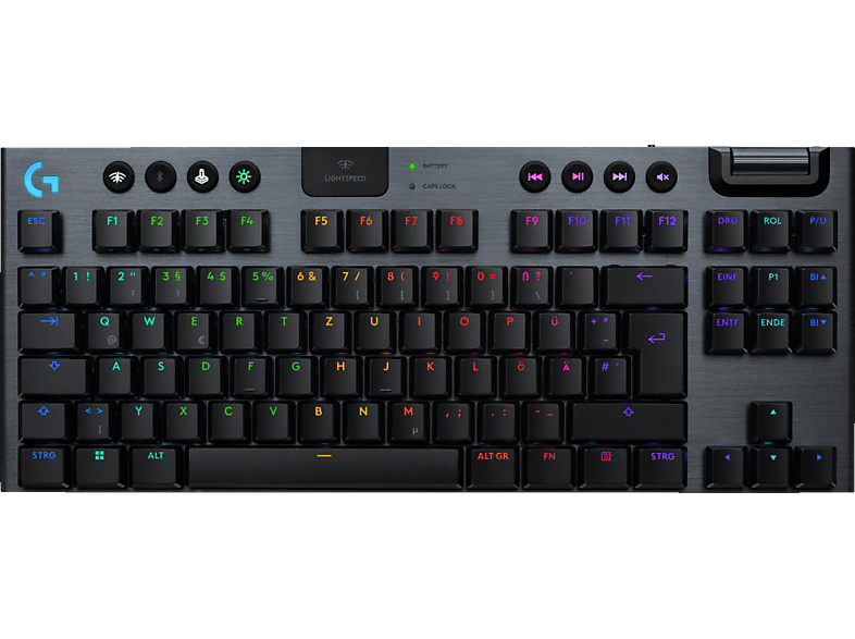 LOGITECH Logitech G915 X LIGHTSPEED TKL, Gaming-Tastatur, kabellos, Schwarz LOGITECH Logitech G915 X LIGHTSPEED TKL, Gaming-Tastatur, kabellos, Schwarz von LOGITECH