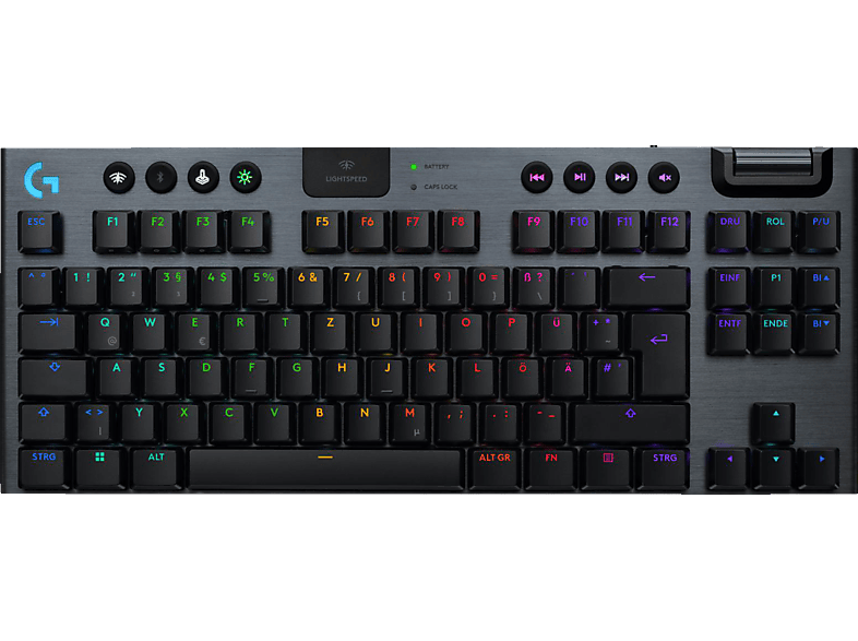 LOGITECH Logitech G915 X LIGHTSPEED TKL, Gaming-Tastatur, kabellos, Schwarz LOGITECH Logitech G915 X LIGHTSPEED TKL, Gaming-Tastatur, kabellos, Schwarz von LOGITECH