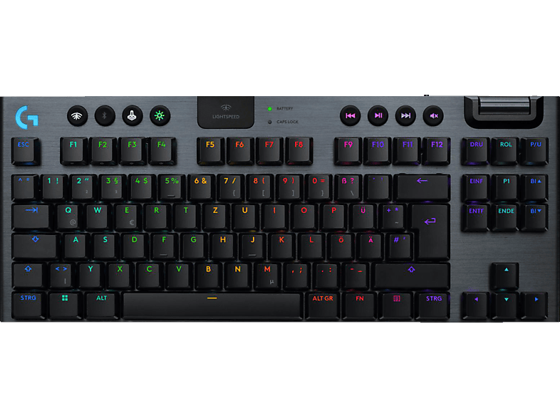 LOGITECH Logitech G915 X LIGHTSPEED TKL, Gaming-Tastatur, kabellos, Schwarz LOGITECH Logitech G915 X LIGHTSPEED TKL, Gaming-Tastatur, kabellos, Schwarz von LOGITECH