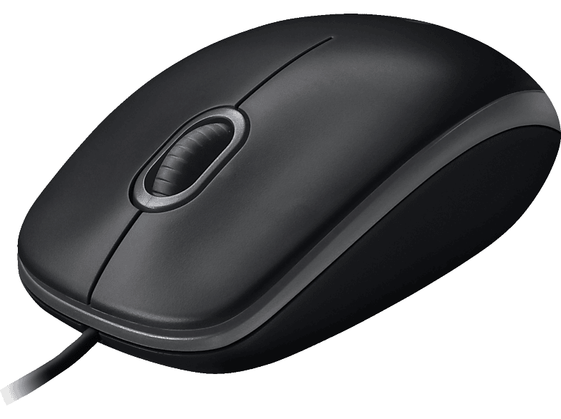 LOGITECH M100 Maus, Schwarz von LOGITECH