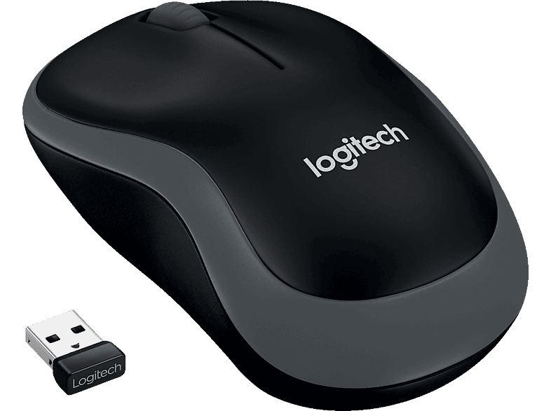 LOGITECH M185 Maus, Grau von LOGITECH