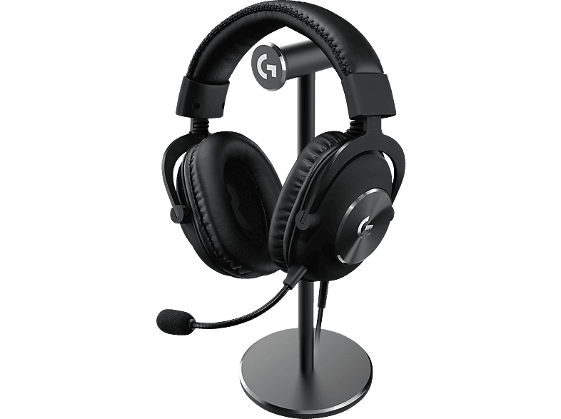 LOGITECH PRO X + Stand, Over-ear Gaming-Headset mit Ständer Schwarz LOGITECH PRO X + Stand, Over-ear Gaming-Headset mit Ständer Schwarz von LOGITECH