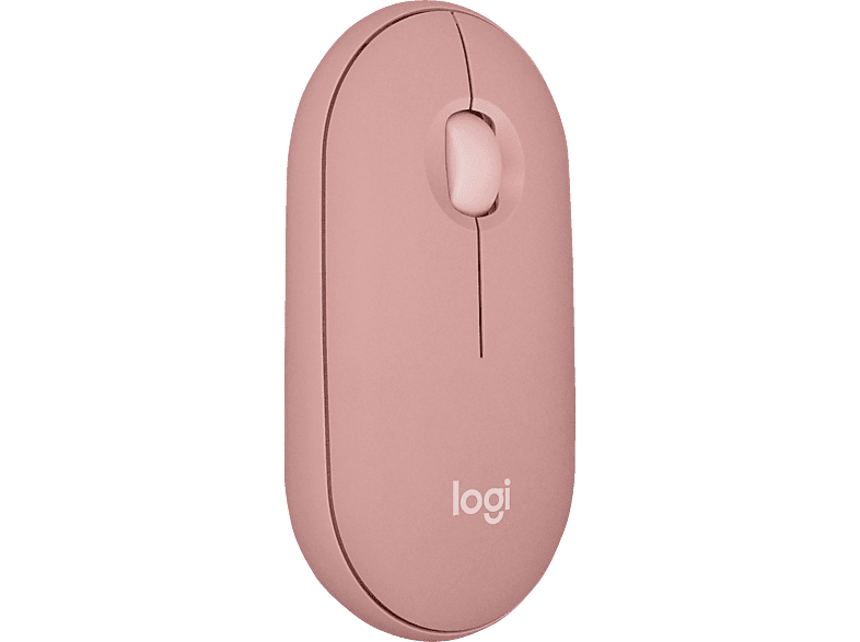 LOGITECH Pebble 2 M350s leichte kabellose bluetooth Maus, Rose von LOGITECH