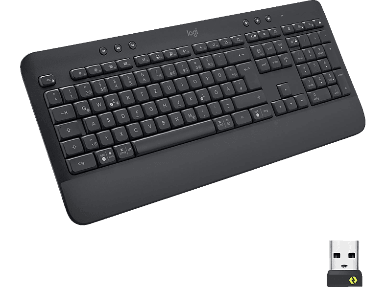 LOGITECH Signature K650 Comfort, Tastatur, Sonstiges, kabellos, Graphite von LOGITECH